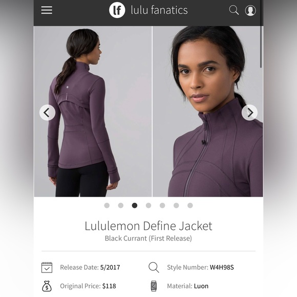 Lululemon Define Jacket - Picture 2 of 4